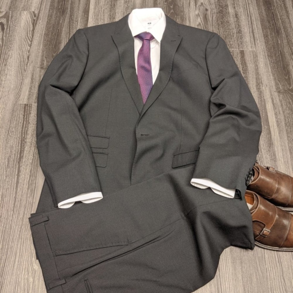 Monogram Banana Republic Suit